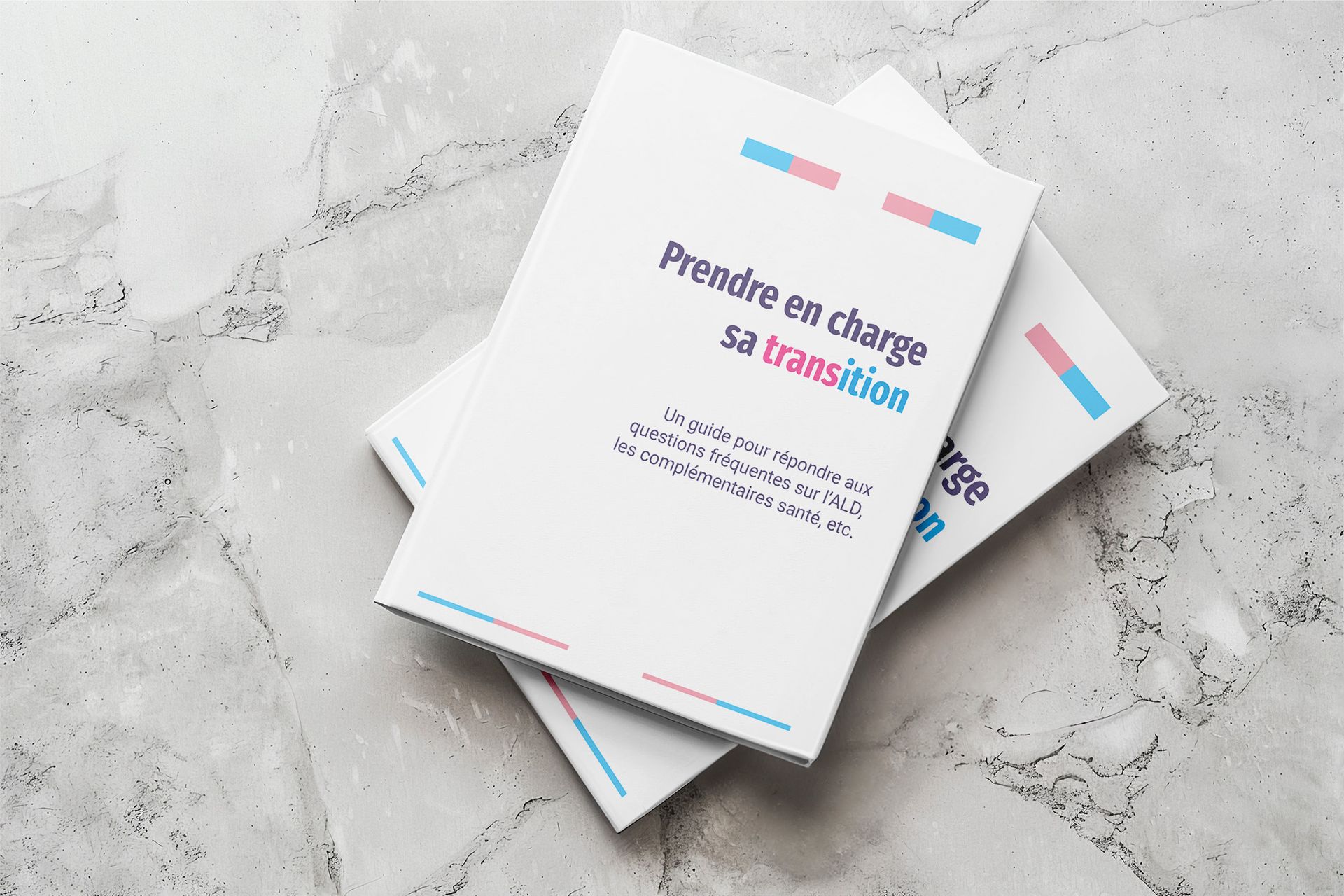 Deux brochures &#34;prendre en charge sa transition&#34; l&#39;une sur l&#39;autre